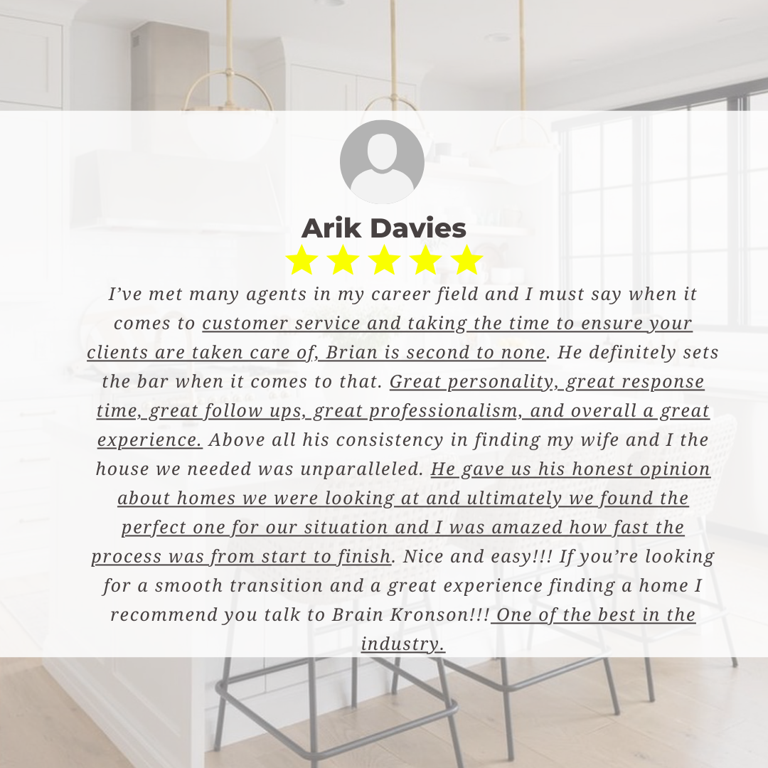 Real Estate Client Review
